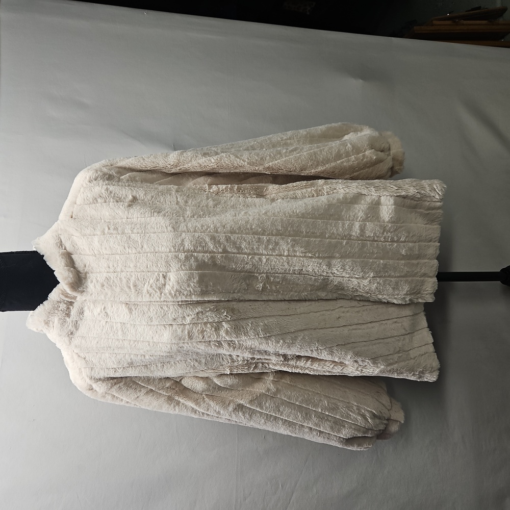 Fluffy Faux Fur short length coat